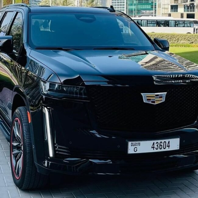 Cadillac Escalade black edition 2022 Triple One Cars